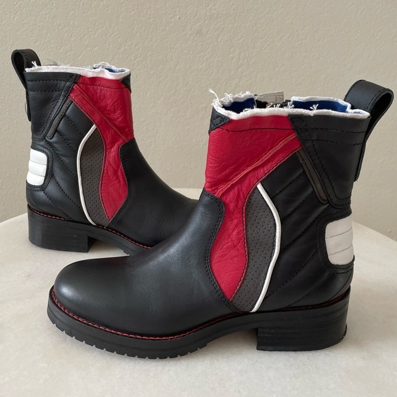 Zadig & Voltaire Empress Moto Biker Boots - Picture 1 of 11